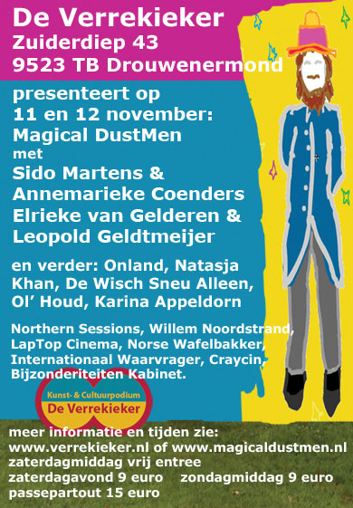 affiche magical dustmen bij de verrekier