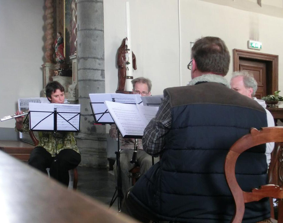 Lucia Kwartet tijdens de Cultuurroute in Neeritter